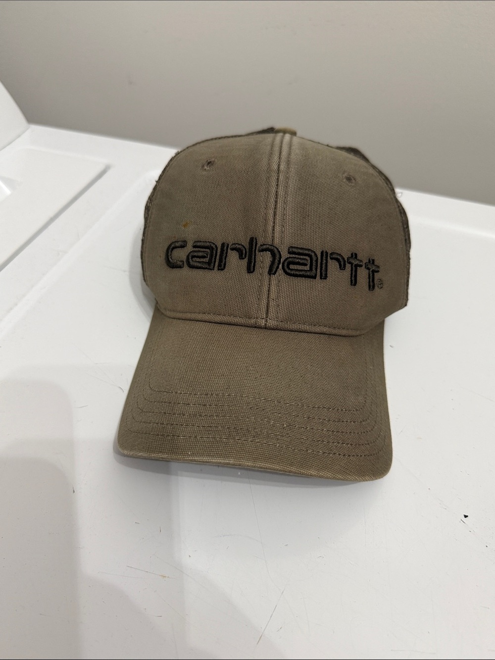 Carhartt Hat with Black Embroidered Logo